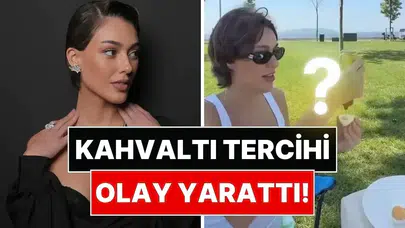 Dilan Çiçek Deniz'in kahvaltı sofrasındaki o detay gündem oldu!