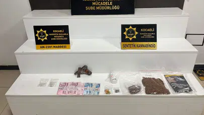 Kocaeli'de uyuşturucu operasyonu : 6 şüpheli tutuklandı