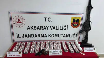 Aksaray'da uyuşturucu operasyonu : 2 tutuklama