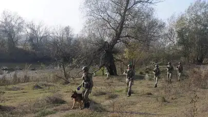 Edirne'de 9 kaçak göçmen yakalandı : 2 organizatör tutuklandı
