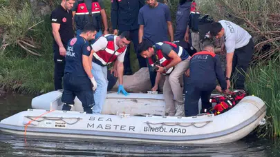 Bingöl'de acı olay : Serinlemek için girdiği çayda boğuldu