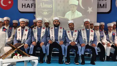 Tokat Almus'ta hafızlık eğitimi tamamlandı : 28 erkek ve 13 kız hafız icazet aldı