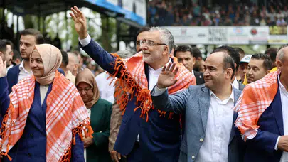 Bakan Işıkhan, Seki Yağlı Güreşleri'nde konuştu