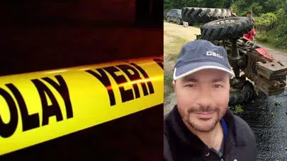 Kastamonu'da traktör faciası ! Freni boşalan araç devrildi, sürücü hayatını kaybetti