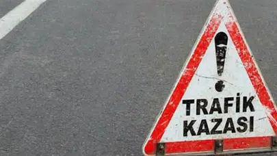 Elazığ'da trafik kazası : 3'ü çocuk 7 yaralı