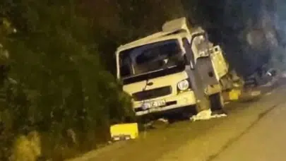 Giresun Keşap’ta kamyonet kontrolden çıktı : 1 ölü, 2 yaralı