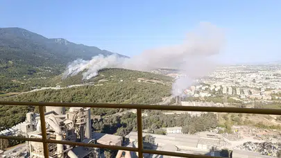 Uludağ eteklerinde 3 ayrı noktada çıkan orman yangını kontrol altına alındı