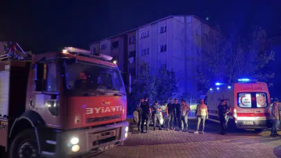 Bingöl'de apartman dairesinde korkutan yangın