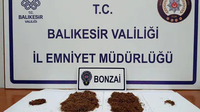 Balıkesir Gönen'de uyuşturucu operasyonu : 1 tutuklama