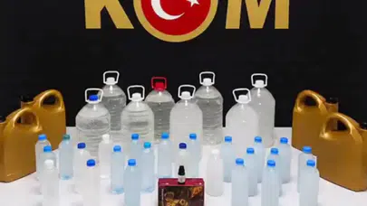 Edirne'de sahte içki operasyonu : 1 tutuklu
