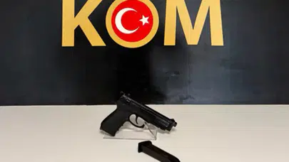 Muğla'da suç örgütünü öven paylaşımlar yapan şüpheli yakalandı : Evinden kurusıkı tabanca çıktı