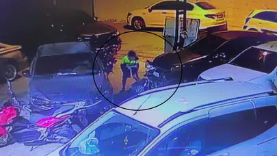 Hatay Reyhanlı'da 14 yaşındaki çocuk motosiklet çaldı