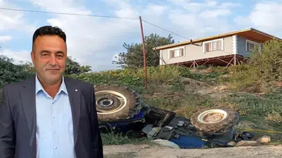 Adana'da acı kaza : Traktörün altında kalan muhtar hayatını kaybetti