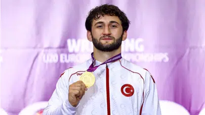 Bilecikli güreşçi Salih Yusuf Yazıcı dünya ikincisi oldu