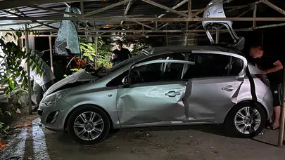 Isparta'da otomobilde çakmak gazı tüpü patladı : 2 genç yaralandı