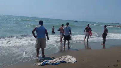 Hatay Samandağ'da 13 yaşındaki çocuk denizde kayboldu