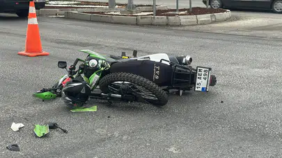 Burdur'da otomobille çarpışan motosikletin sürücüsü hastanede hayatını kaybetti