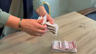 Kırıkkale'de zabıta ekipleri yakaladı : Dilencinin üzerinden 25 bin 190 lira çıktı