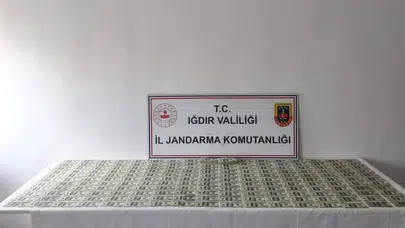 Piyasaya sürülmek üzereydi ! Iğdır’da 524 sahte 100 dolarlık banknot yakalandı