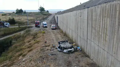 Kastamonu'da feci kaza : Baba hayatını kaybetti, eşi ve çocukları yaralandı