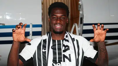Beşiktaş'ın yeni transferi Ernest Poku'dan ilk açıklama