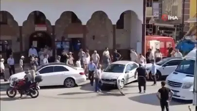 Çorum'da alkollü sürücü, park halindeki araçlara çarptı