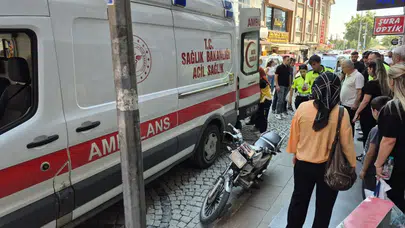 Konya’da çalınan motosikletini durdurmak isterken yaralandı