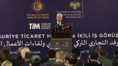Bakan Bolat'tan Şam'da açıklama