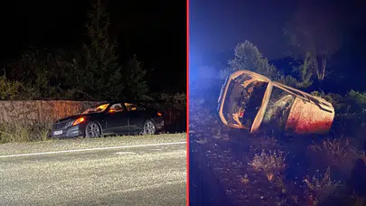 Zonguldak'ta yola çıkan inek, zincirleme kazaya neden oldu : 6 yaralı