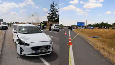 Nevşehir'de feci kaza : Otomobilin çarptığı yaya öldü