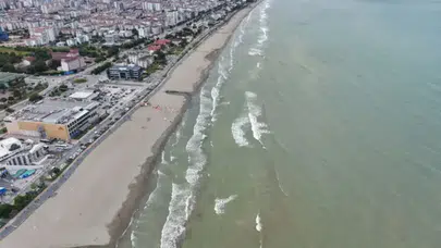 Samsun'da pazartesi gününe kadar denize girmek yasaklandı