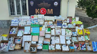 Uşak'ta operasyon ! 5 bin 958 kutu tarihi geçmiş hayvansal ele geçirildi
