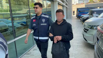 Samsun'da babasını darp ettiği iddia edilen şahsa gözaltı