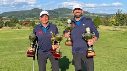 Milli para golfçülerden Çekya'da 4 kupalık başarı