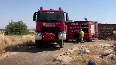 Adıyaman'da orman yangını kontrol altına alındı : 60 hektar alan zarar gördü