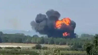 Yalova’da F-16 askeri uçağı düştü : Pilot fırlatma sistemiyle kurtuldu