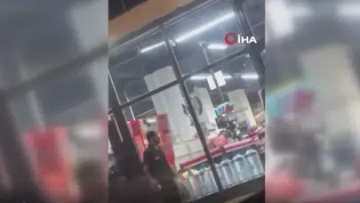 Ankara Sincan'da markette silahlı kavga : 1 yaralı