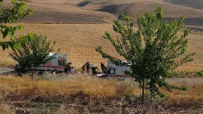 Elazığ Baskil'de pick-up ile otomobil çarpıştı: 2 ölü, 4 ağır yaralı