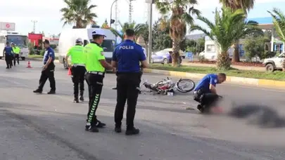 Kilis'te beton mikseri ile motosiklet çarpıştı : 1 ölü, 1 ağır yaralı
