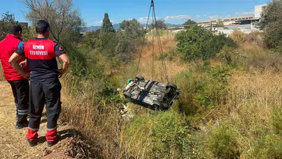 İzmir Kemalpaşa'da feci kaza