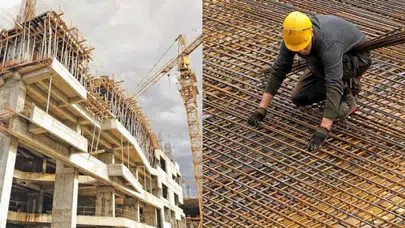 İnşaat üretiminde yıllık düşüş