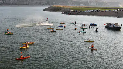 Hasankeyf'te Su, Doğa Sporları ve Turizm Festivali düzenlendi