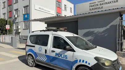 Mersin'de 7 yaşındaki öğrencinin çantasından tabanca çıktı