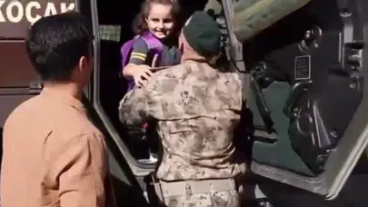 Şehidin emaneti Almina'ya destek : Erzurum polisi yalnız bırakmadı