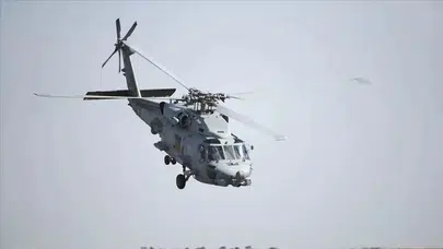 ABD'de yangına müdahale eden helikopter düştü : 2 pilot hayatını kaybetti