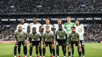 Beşiktaş-Marsilya maçında ilk 11'ler belli oldu