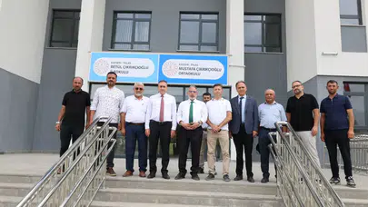 Kepez'deki modern okul binası hizmete giriyor
