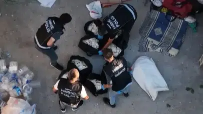 Gaziantep'te dev uyuşturucu operasyonu