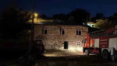 Elazığ'da ev yangını : Karı koca hayatını kaybetti