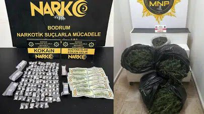 Muğla'da uyuşturucu operasyonları : 2 tutuklama